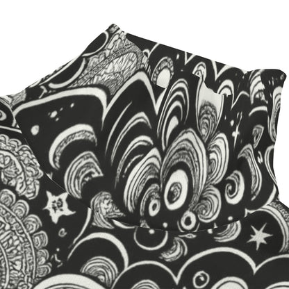 Unisex Turtleneck Knitted Fleece Sweater