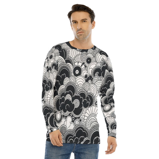 Men's Long Sleeve T-shirt With Raglan Sleeve