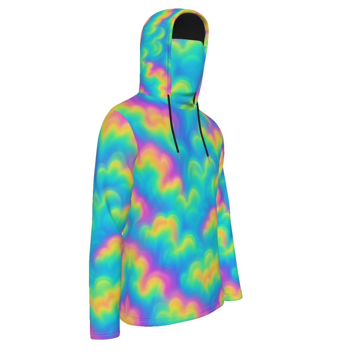 Men's Pullover Hoodie With Mask - view 4