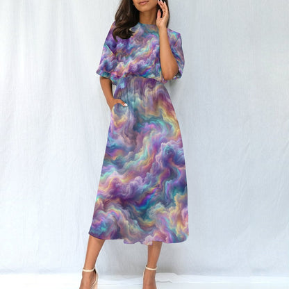 Women's Elastic Waist Dress