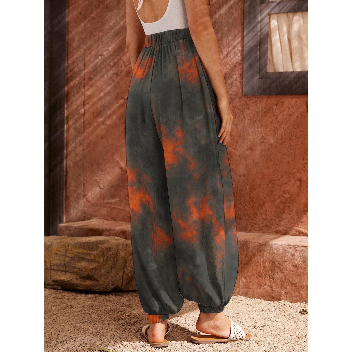 Women's Carrot Pants with Pockets