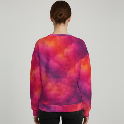 Women's Thick Waffle Knit Sweatshirt