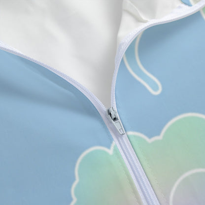 Unisex Windbreaker Long Jacket
