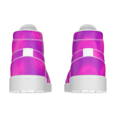 Women's Synthetic Leather Stitching Shoes