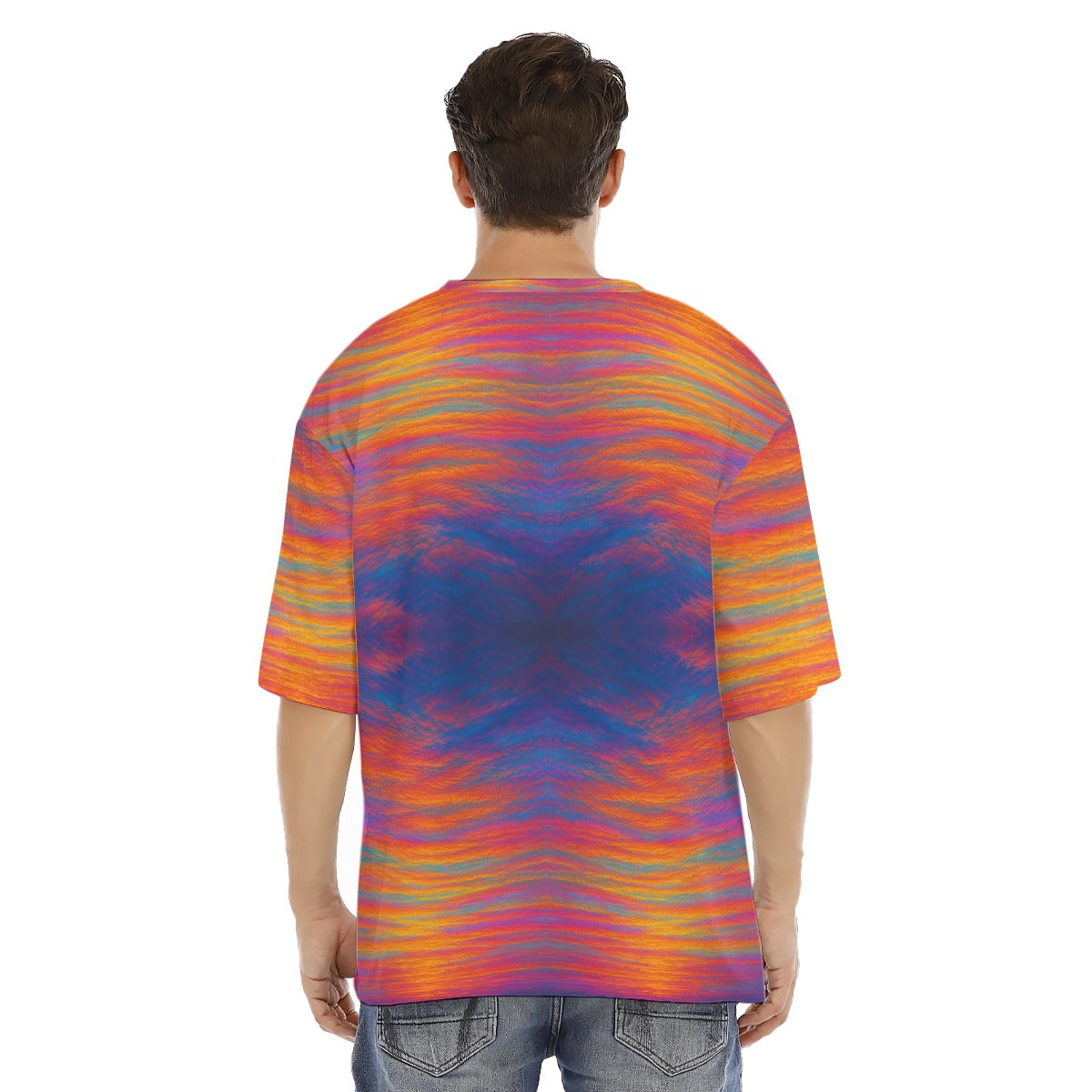 Men's Drop Shoulder T-shirt With Short Sleeve