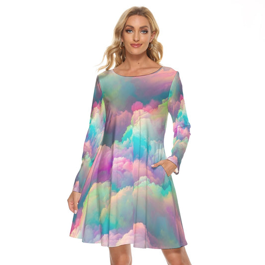 Women's Crew Neck Dress
