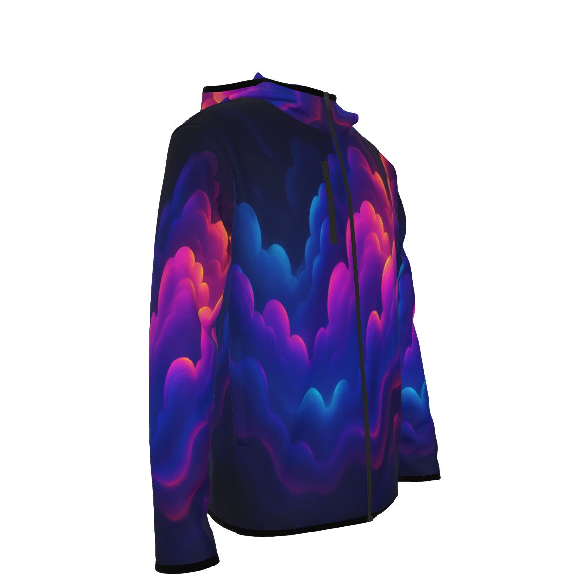 Men's Stylish Hoodie with Thumb Hole Design - view 4