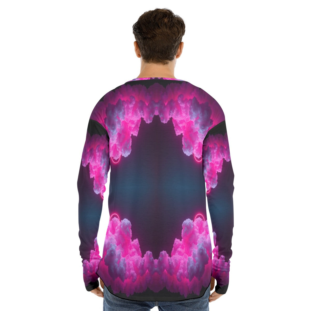 Men's Fingerless Long Sleeve T-shirt