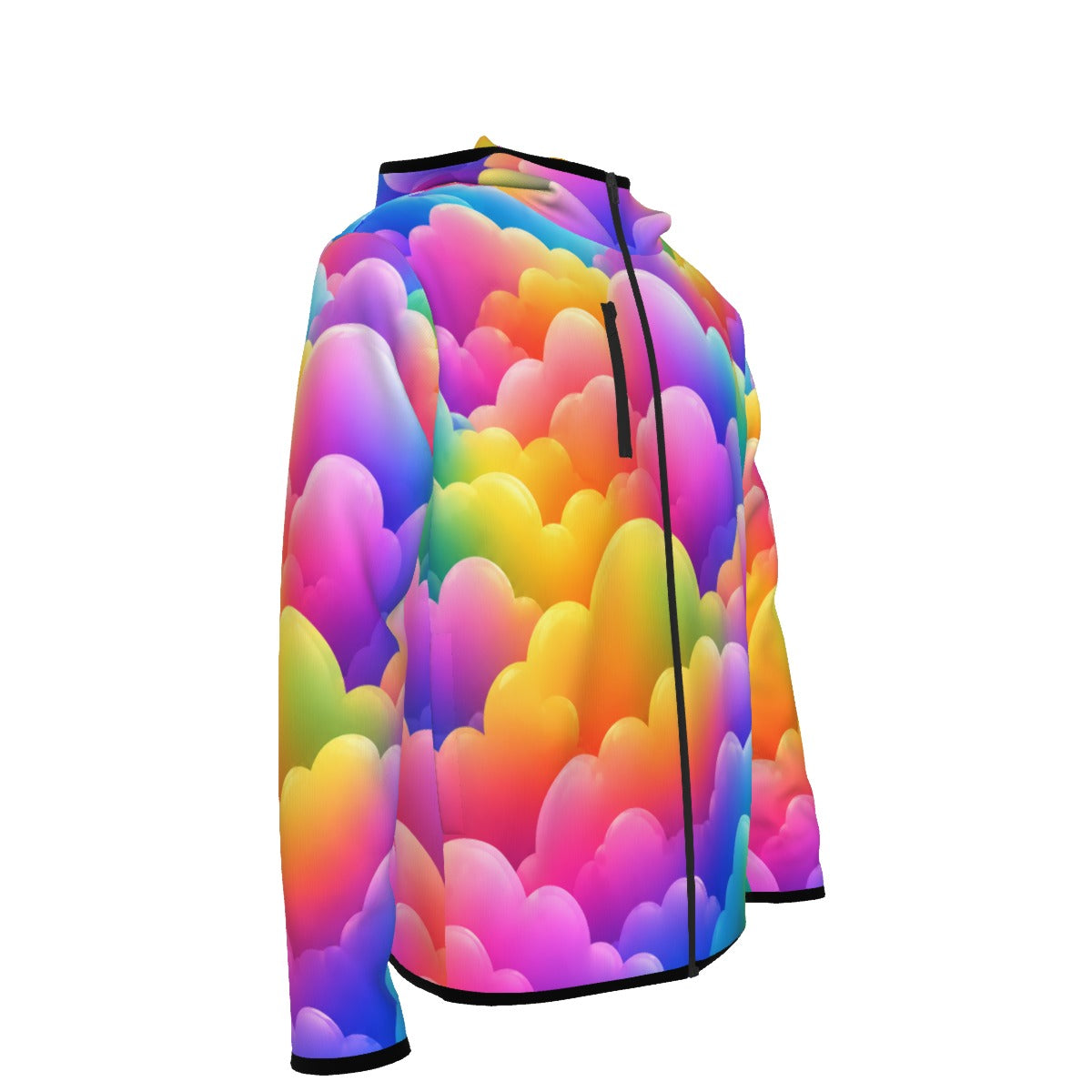 Men's Stylish Hoodie with Thumb Hole Design - view 4