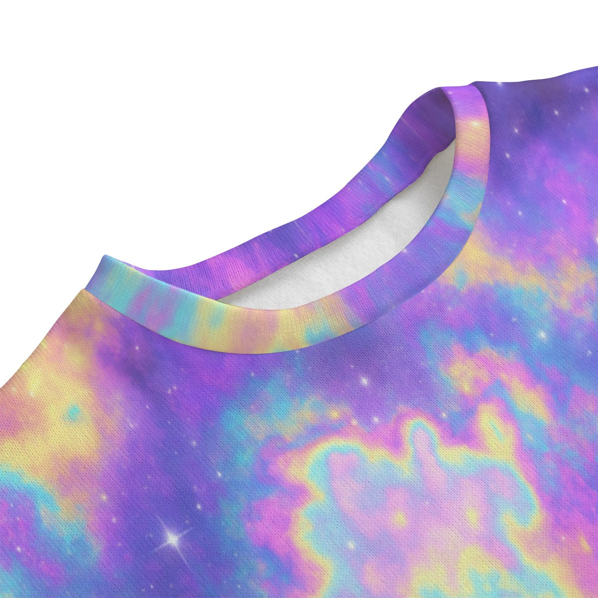 Unisex Drop-shoulder Knitted Fleece Sweater - view 3