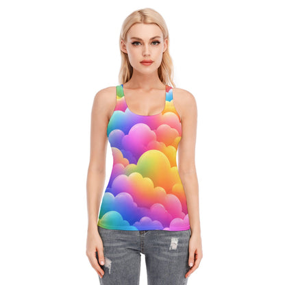 Women's Racer Vest | 190GSM Cotton