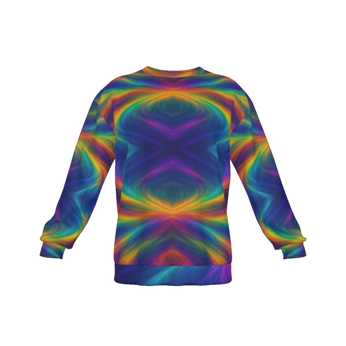 Men's Drop Shoulder Round Neck Long-Sleeved Sweatshirt