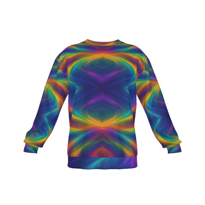 Men's Drop Shoulder Round Neck Long-Sleeved Sweatshirt