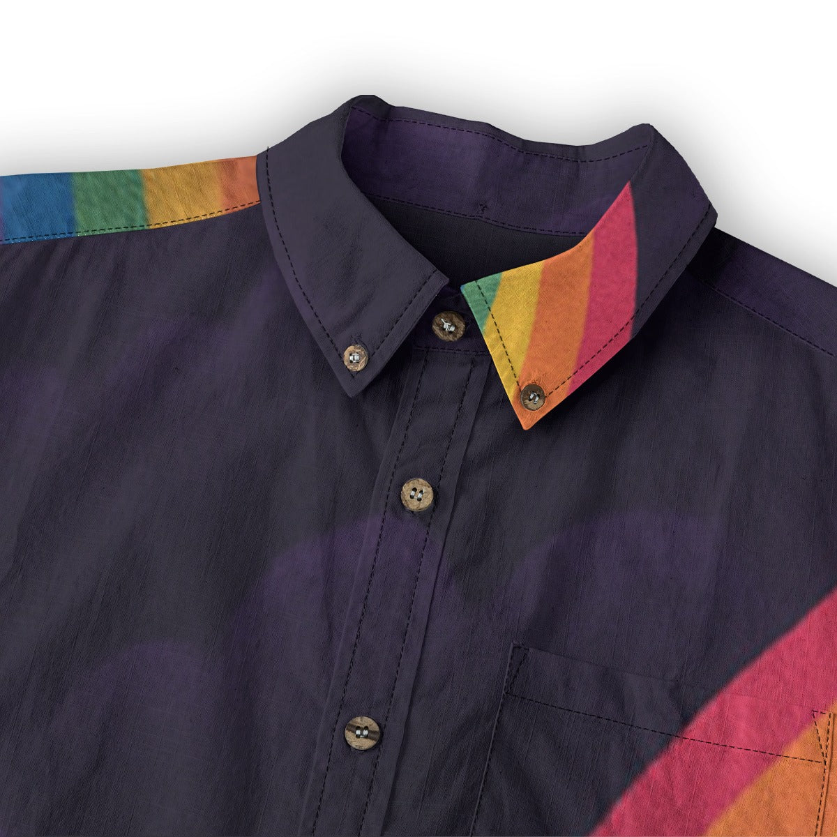 Men's Casual Lapel Long Sleeve Shirt|125GSM Cotton