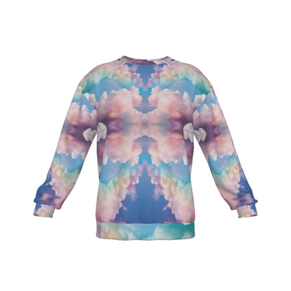 Men's Drop Shoulder Round Neck Long-Sleeved Sweatshirt