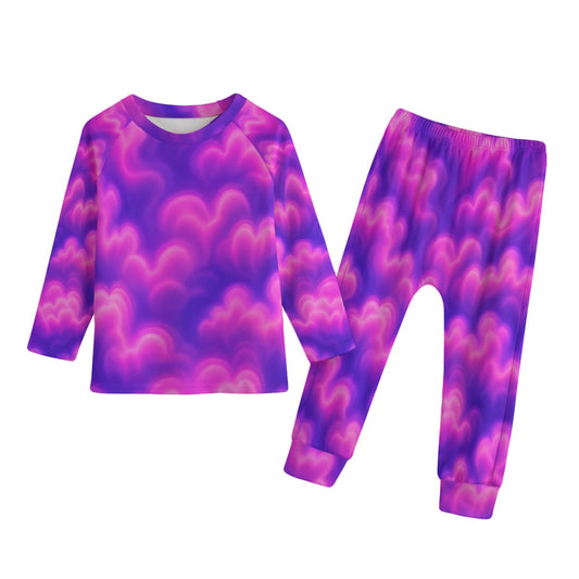 Kid's Knitted Fleece Set