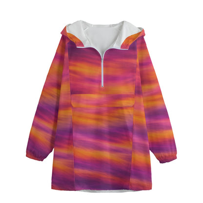 Unisex Windbreaker Long Jacket