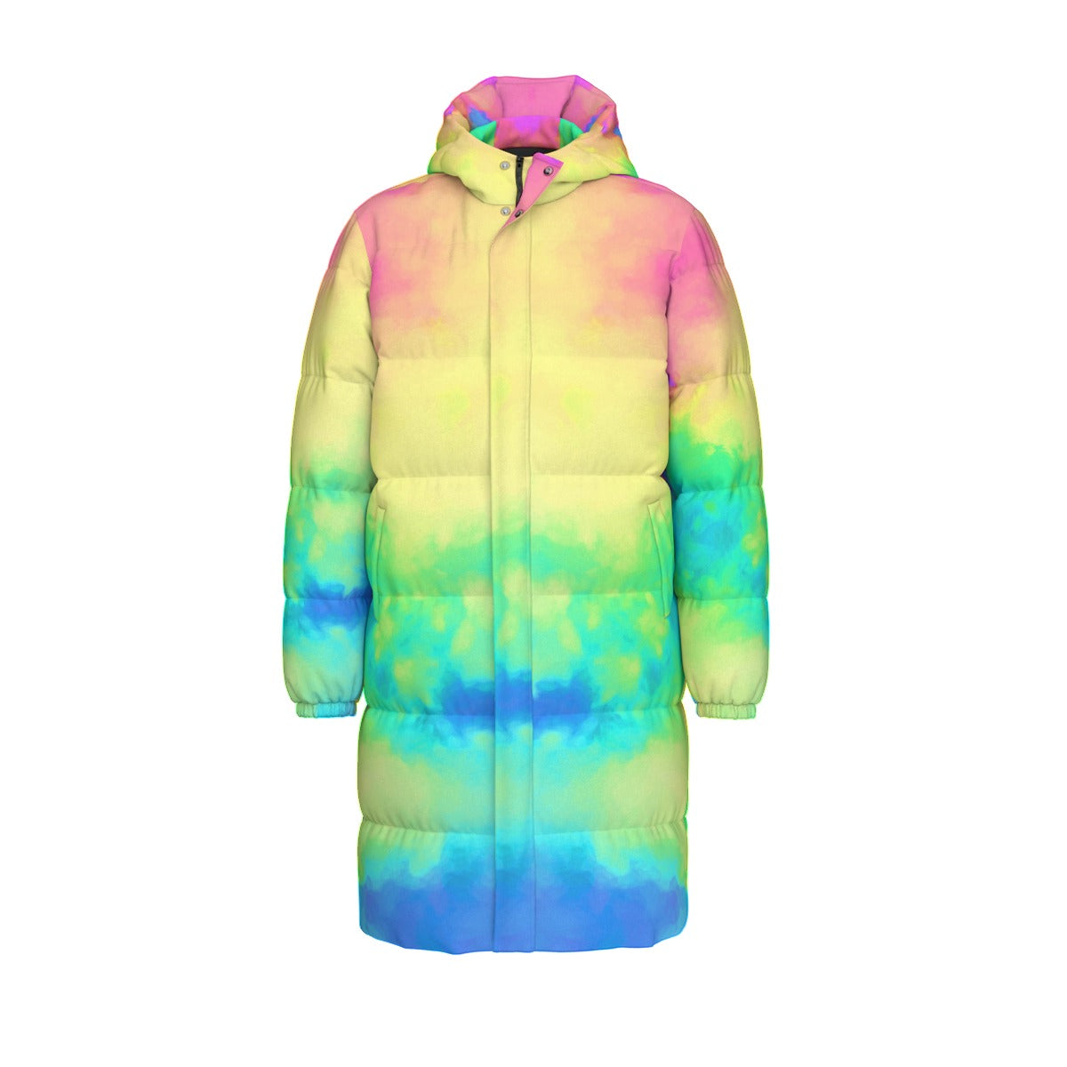 Unisex Long Down Jacket