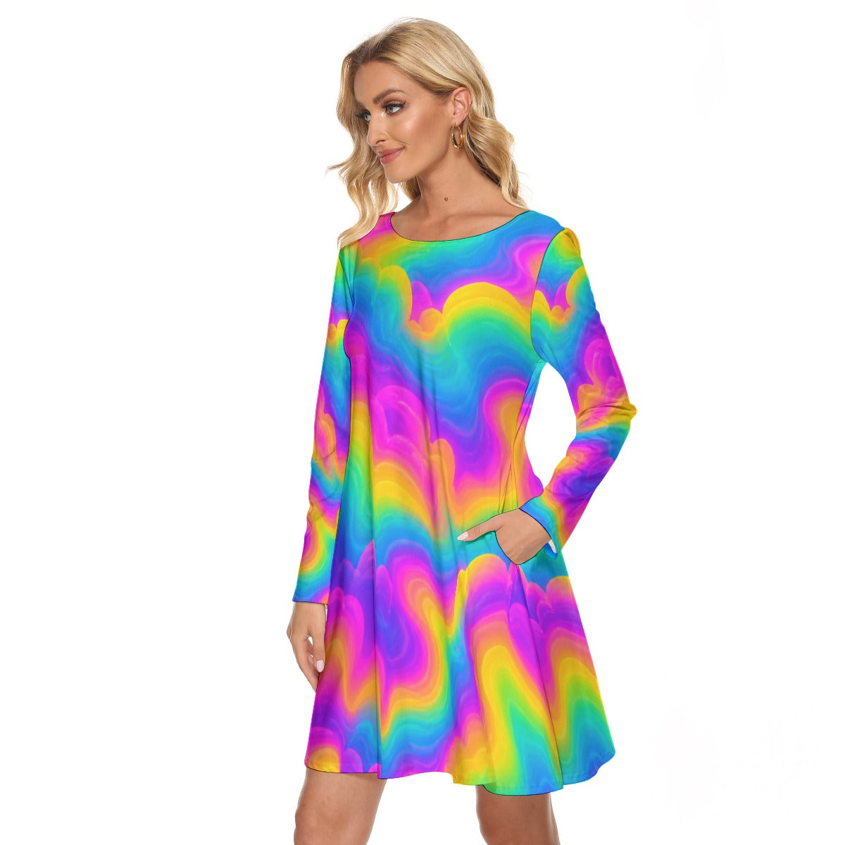 Women's Crew Neck Dress