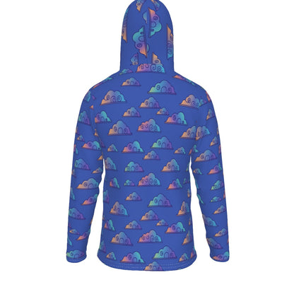 Men's Pullover Hoodie With Mask - view 2