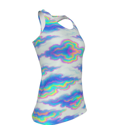 Women's Racer Vest | 190GSM Cotton