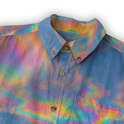 Men's Casual Lapel Long Sleeve Shirt|125GSM Cotton