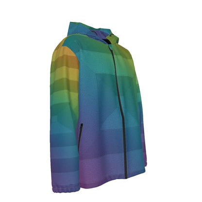Men's Hooded Zipper Windproof Jacket