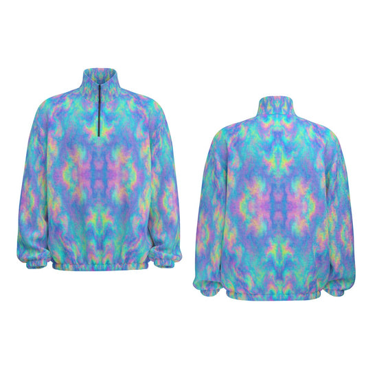 Unisex Turtleneck Zippered Sweatshirt