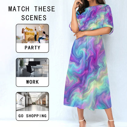 Women's Elastic Waist Dress
