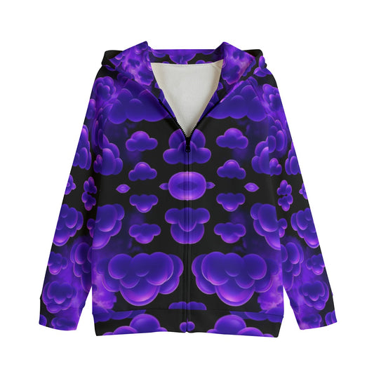 Unisex Kid's Zip Up Raglan Sleeve Hoodie | 310GSM Cotton