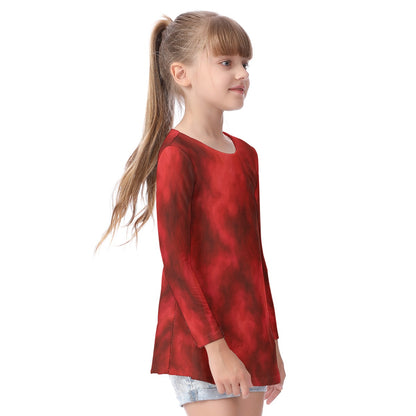 Unisex Kid's Long Sleeve O-neck T-shirt