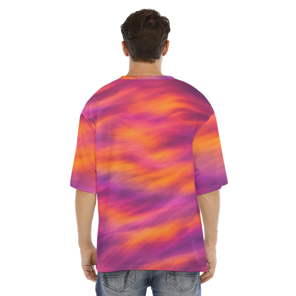 Men's Drop Shoulder T-shirt With Short Sleeve