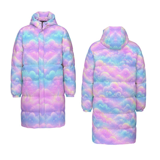 Unisex Long Down Jacket