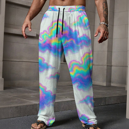 Men's Loose Casual Pants With Pocket