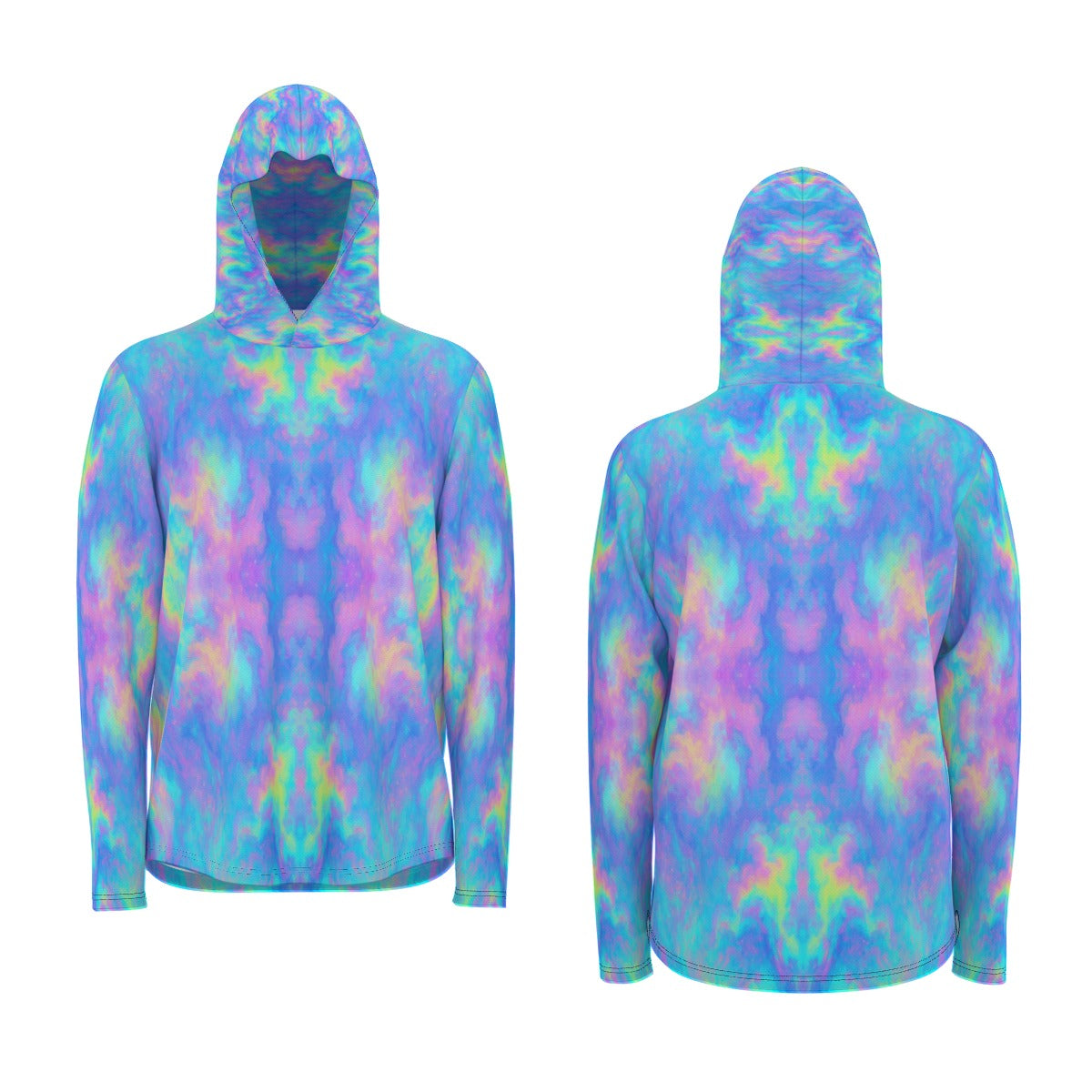 Men's Sunscreen Sports Hoodie With Thumb Holes