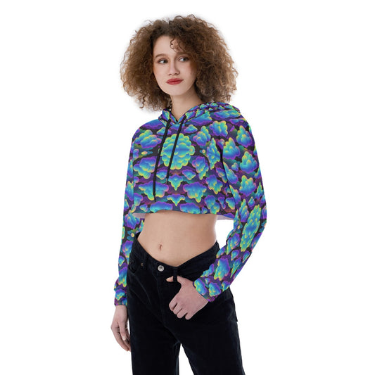 Women's Crop Top Hoodie