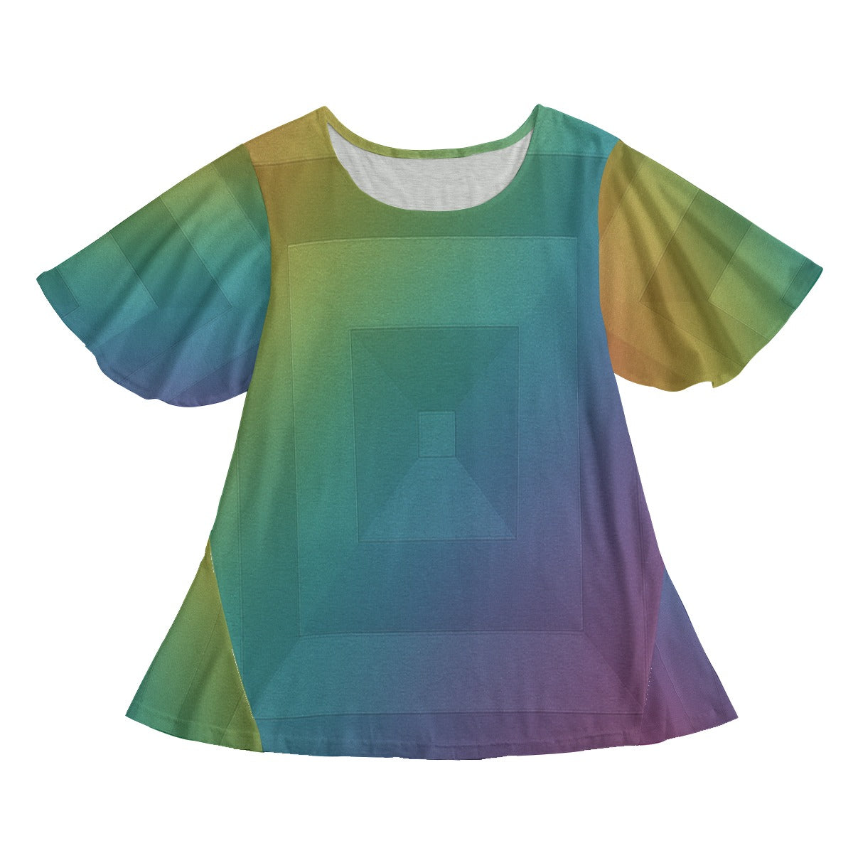 Women's Round Neck T-shirt With Short Sleeve