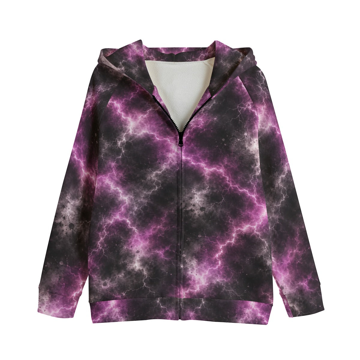Children’s Zip-Up Raglan-Sleeve Hoodie | 310 GSM Cotton - view 1