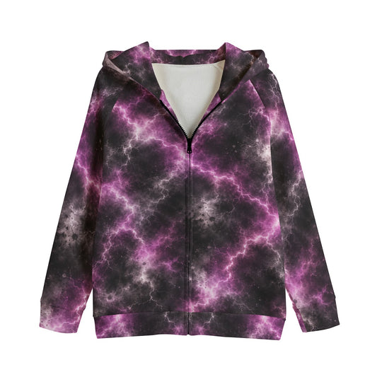 Children’s Zip-Up Raglan-Sleeve Hoodie | 310 GSM Cotton - view 1