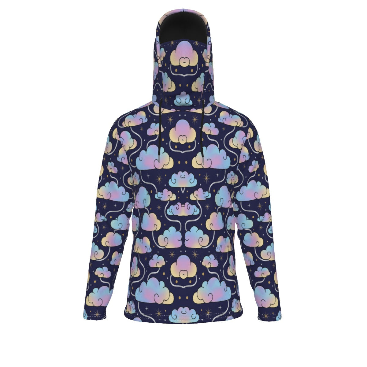Men's Pullover Hoodie With Mask - view 1