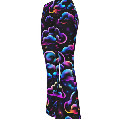 All-over print Women's Flare Yoga Pants