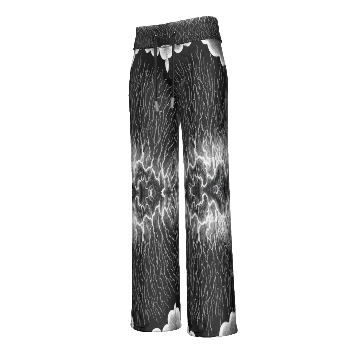 Women's High-waisted Straight-leg Trousers