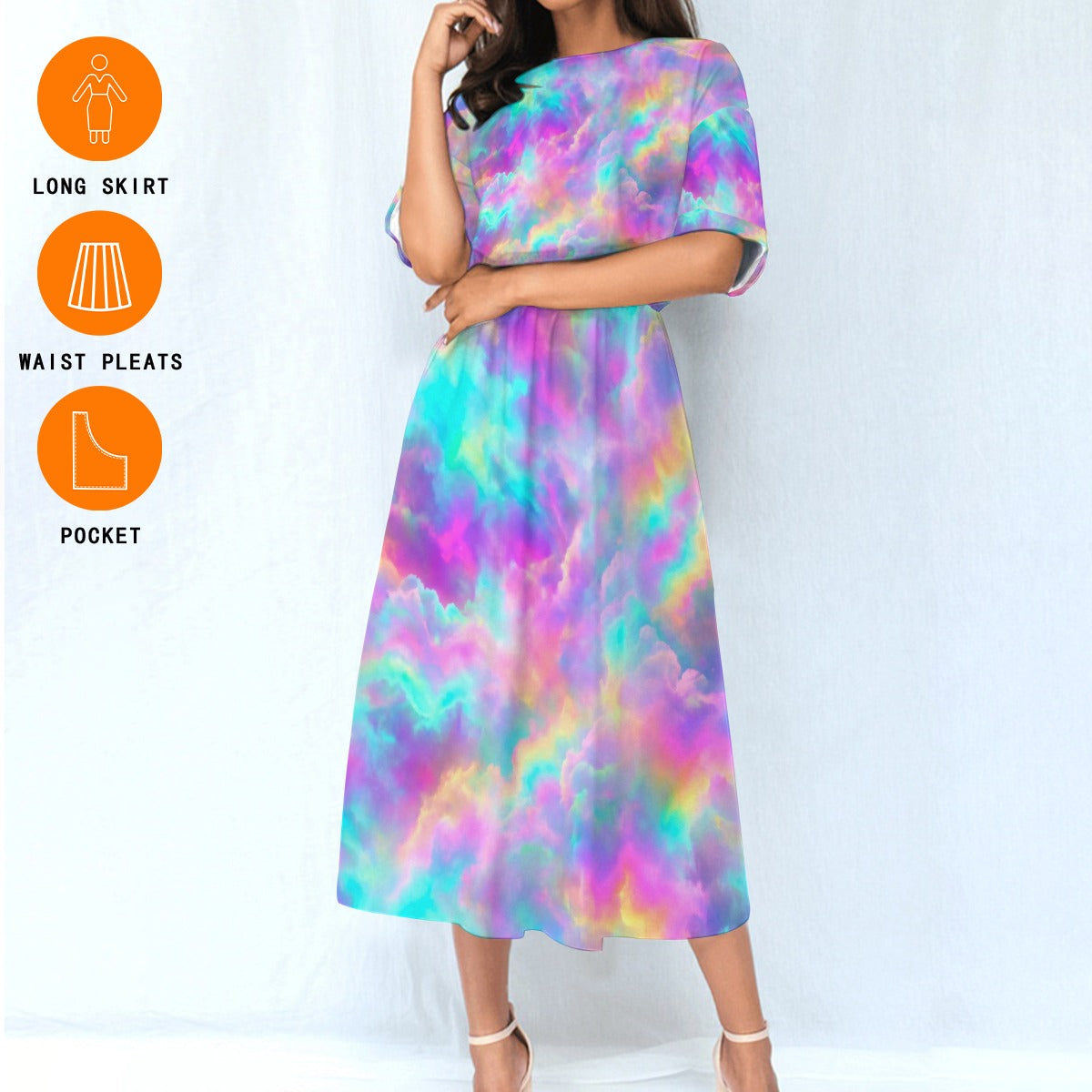 Women's Elastic Waist Dress