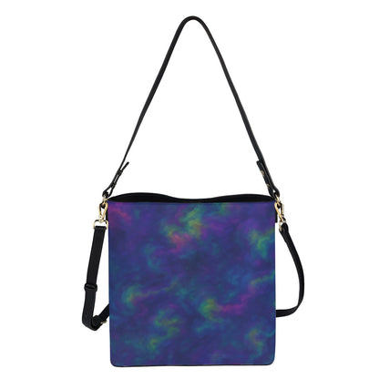 Unisex Minimalist Square Crossbody Bucket Bag