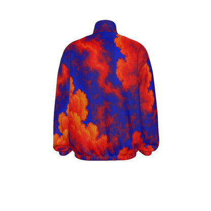 Unisex Turtleneck Zippered Sweatshirt