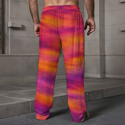 Men's Loose Casual Pants With Pocket
