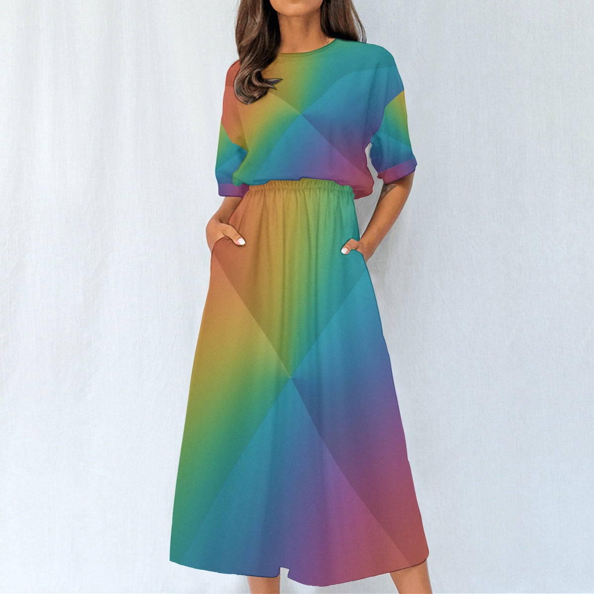 Women's Elastic Waist Dress