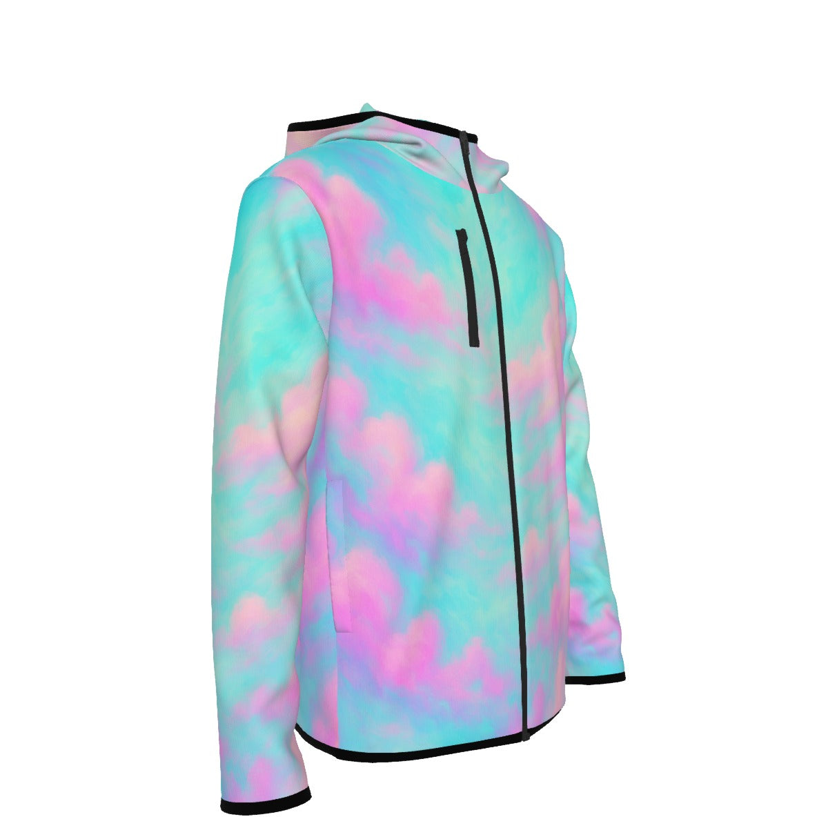 Men's Stylish Hoodie with Thumb Hole Design - view 4