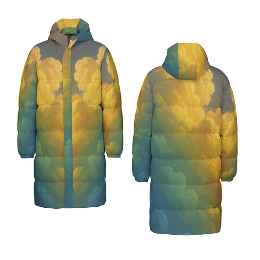 Unisex Long Down Jacket
