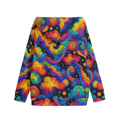 Unisex Kid's Zip Up Raglan Sleeve Hoodie | 310GSM Cotton